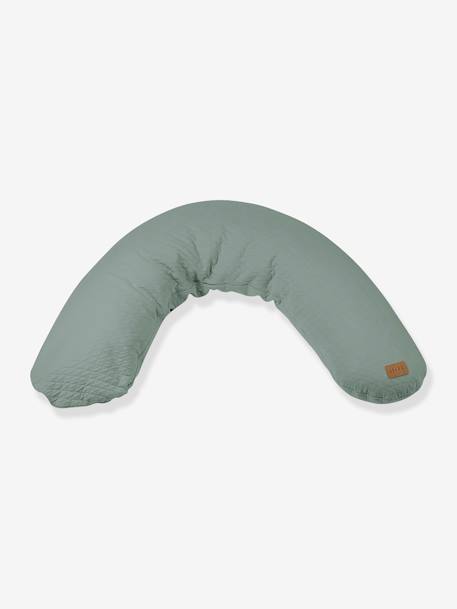 Coussin de maternité et d'allaitement BEABA Big Flopsy Brique+gris+Gris chiné+Lin+vert+Vert sauge imprimé 19 - vertbaudet enfant 