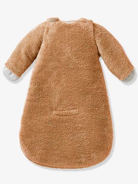 Combinaison de transport en polaire beige+vert 4 - vertbaudet enfant 