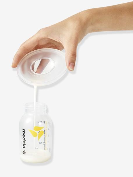 Lot de 2 coupelles recueil-lait MEDELA transparent 5 - vertbaudet enfant 