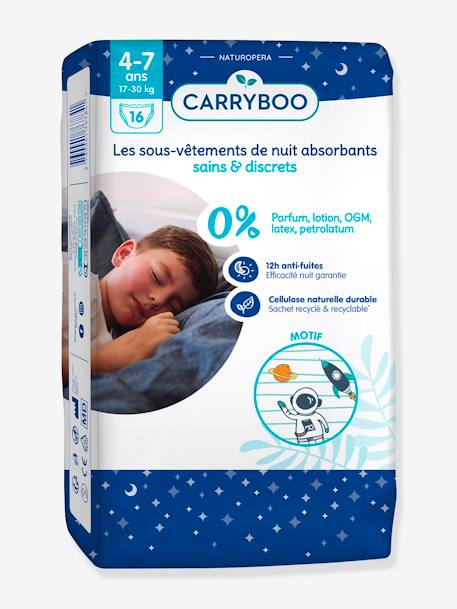 Lot de 16 sous-vêtements de nuit CARRYBOO Enurésie bleu+rose 2 - vertbaudet enfant 