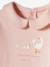 Body manches longues col claudine bébé rose pâle 4 - vertbaudet enfant 