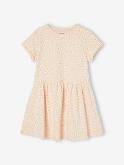 -Robe Basics imprimée fille manches courtes