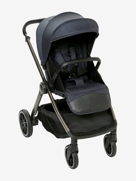 Poussette Trio Auriga I-size VERTBAUDET bleu nuit+gris ardoise 2 - vertbaudet enfant 