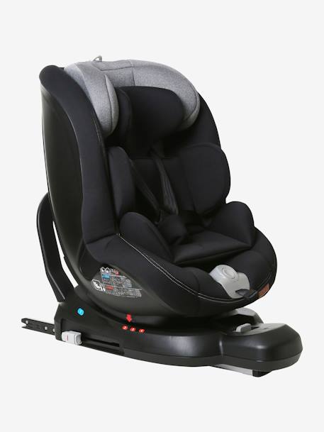 Siège-auto rotatif isofix I-Size Spiro groupe 0+/1 VERTBAUDET lot noir 3 - vertbaudet enfant 