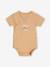 Lot de 3 bodies manches courtes bébé ouverture naissance lilas 2 - vertbaudet enfant 