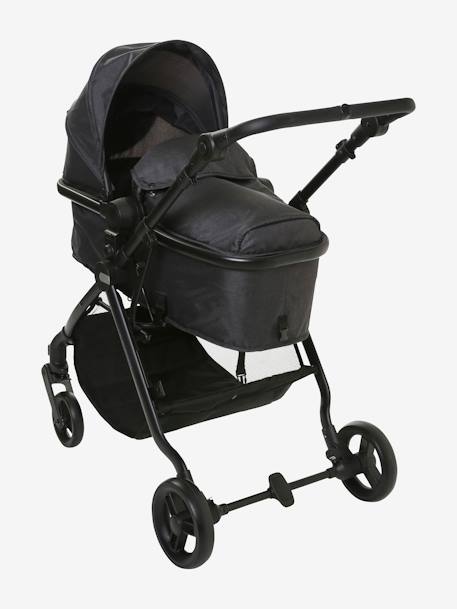 Poussette Trio transformable Libra VERTBAUDET gris irisé 7 - vertbaudet enfant 