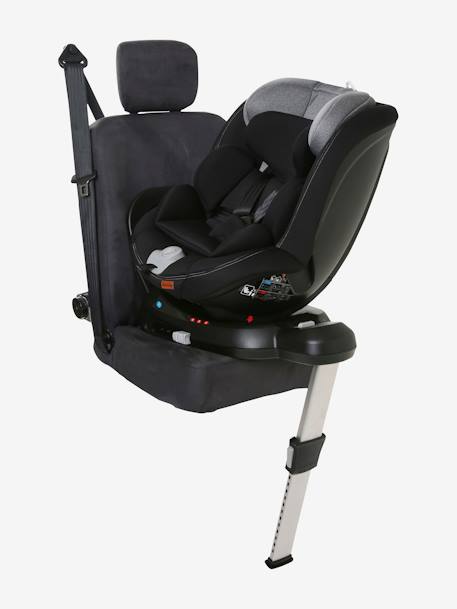 Siège-auto rotatif isofix I-Size Spiro groupe 0+/1 VERTBAUDET lot noir 5 - vertbaudet enfant 