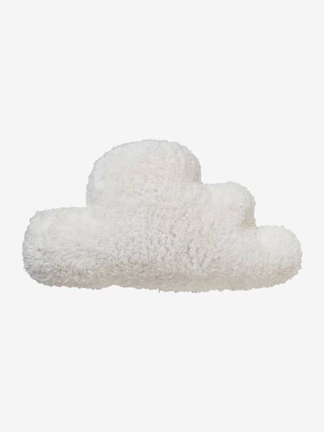 Coussin Nuage en sherpa ecru 1 - vertbaudet enfant 