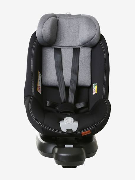 Siège-auto rotatif isofix I-Size Spiro groupe 0+/1 VERTBAUDET lot noir 2 - vertbaudet enfant 