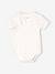 Lot de 3 bodies manches courtes bébé ouverture naissance lilas 4 - vertbaudet enfant 