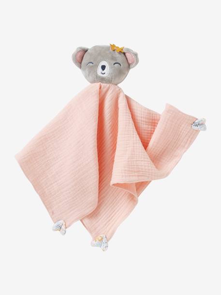 Coffret cadeau 3 pièces : lange + doudou personnalisable + hochet bleu+Koala 10 - vertbaudet enfant 