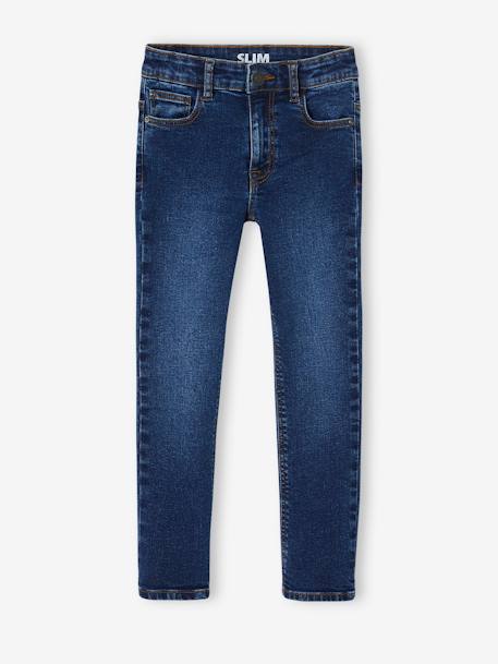 Jean slim Basics garçon stone 10 - vertbaudet enfant 