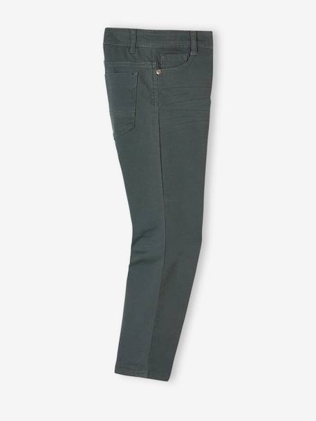 Pantalon droit indestructible garçon beige+BLEU+vert 14 - vertbaudet enfant 