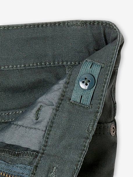 Pantalon droit indestructible garçon BLEU+vert 9 - vertbaudet enfant 