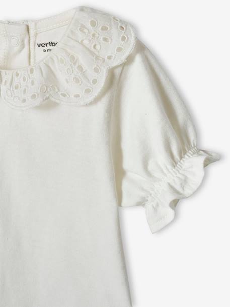 Lot de 2 T-shirts bébé manches courtes rose poudré 4 - vertbaudet enfant 