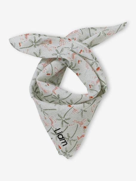 Foulard personnalisable imprimé savane bébé garçon écru 5 - vertbaudet enfant 