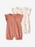 Lot de 2 combishorts 'lovely' bébé blush 1 - vertbaudet enfant 