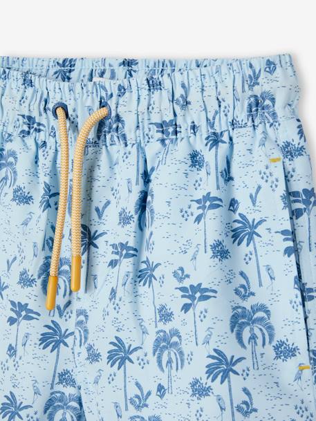 Short de bain imprimé garçon bleu ciel 6 - vertbaudet enfant 