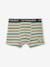 Lot de 3 boxers stretch 'tractopelle' garçon vert sauge 4 - vertbaudet enfant 