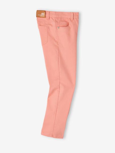 Pantalon Mom MorphologiK Fin fille écru+encre+pêche+rose poudré+vert sapin 13 - vertbaudet enfant 