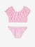 Maillot de bain 2 pièces marguerites fille rose 2 - vertbaudet enfant 