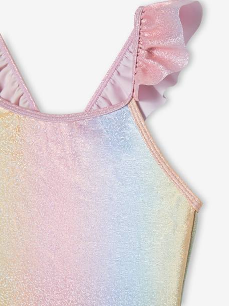 Maillot de bain 1 pièce fille glitter rose 3 - vertbaudet enfant 