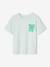 Tee-shirt motif garçon menthe 1 - vertbaudet enfant 