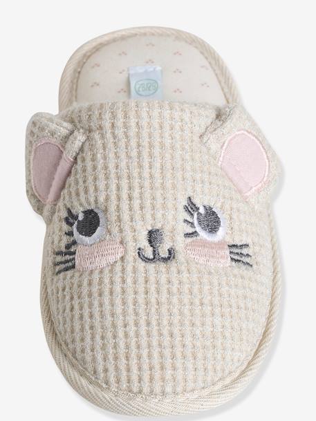 Chaussons mules souris enfant écru 6 - vertbaudet enfant 