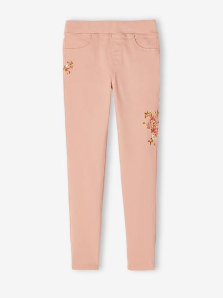 Fille-Pantalon-Tregging brodé MorphologiK Fin fille