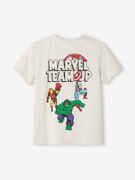 T-shirt garçon Marvel® beige chiné 2 - vertbaudet enfant 