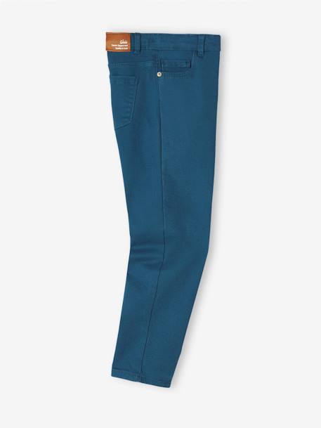 Pantalon Mom MorphologiK Fin fille écru+encre+pêche+rose poudré+vert sapin 9 - vertbaudet enfant 