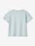 T-shirt fille animation relief et détails irisés fille abricot+bleu ciel+écru+encre+rayé marine+vert amande 5 - vertbaudet enfant 