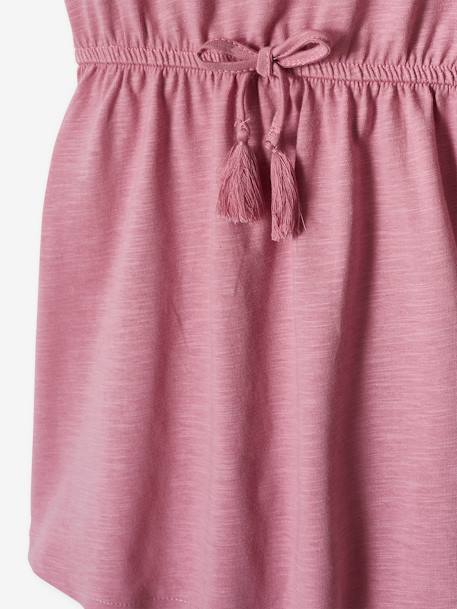 Robe fille détails en broderie anglaise blush foncé+mauve+rose pâle+vert d'eau 6 - vertbaudet enfant 