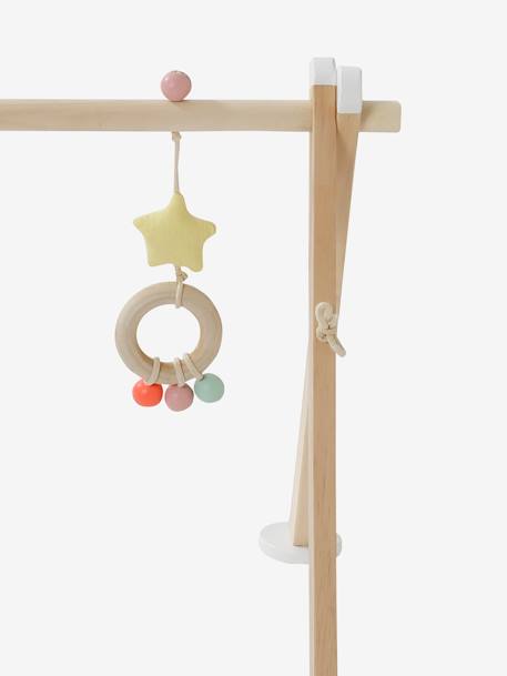 Portique d'éveil pliable en bois FSC® multicolore 5 - vertbaudet enfant 