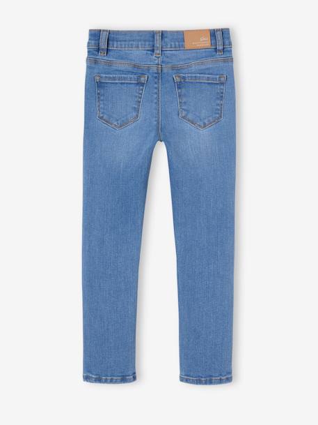 Jean skinny bleu clair+bleu jean+stone 16 - vertbaudet enfant 