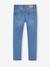 Jean skinny bleu clair+bleu jean+stone 16 - vertbaudet enfant 