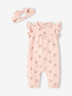 Ensemble fille 2 pièces Disney® Bambi combinaison + bandeau  - vertbaudet enfant