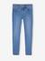 Jean skinny BASICS bleu clair+bleu jean+stone 14 - vertbaudet enfant 