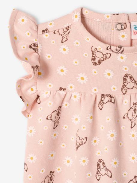 Ensemble fille 2 pièces Disney® Bambi combinaison + bandeau vieux rose 5 - vertbaudet enfant 