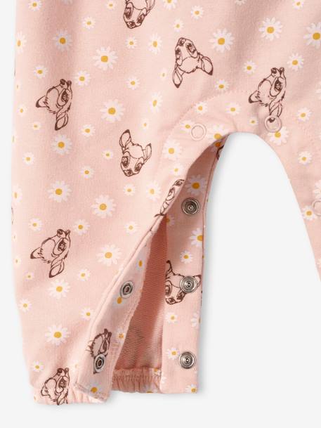 Ensemble fille 2 pièces Disney® Bambi combinaison + bandeau vieux rose 6 - vertbaudet enfant 