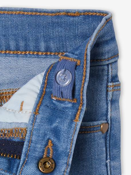 Jean skinny bleu clair+bleu jean+stone 17 - vertbaudet enfant 