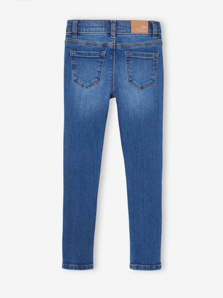 Jean skinny BASICS bleu jean+stone 5 - vertbaudet enfant 