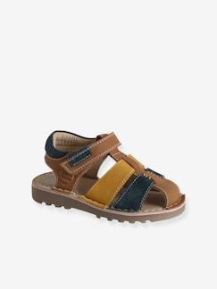 -Sandales scratchées cuir enfant collection maternelle