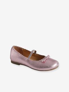 Ballerines cuir fille  - vertbaudet enfant