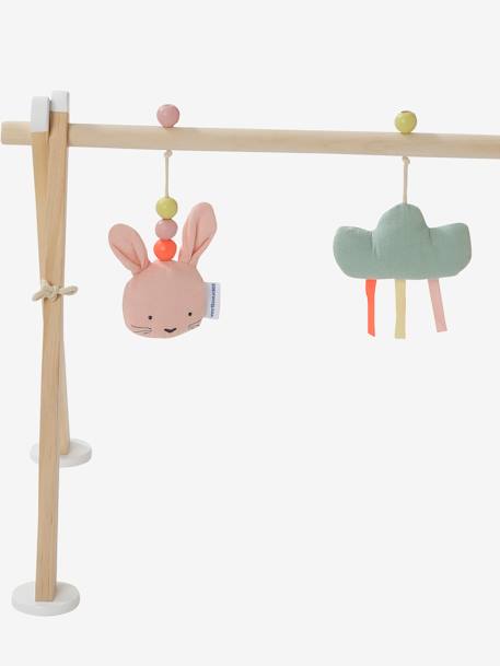 Portique d'éveil pliable en bois FSC® multicolore 6 - vertbaudet enfant 