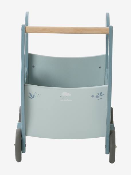 Chariot de marche Dinosaure en bois FSC® bleu 3 - vertbaudet enfant 