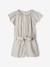 Combi-short fille beige imprimé fleurs roses+blanc imprimé+écru 14 - vertbaudet enfant 