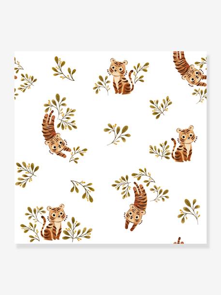 Papier peint Tigre Savane Felidae LILIPINSO marron 1 - vertbaudet enfant 