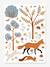 Stickers Renard Joro LILIPINSO marron 1 - vertbaudet enfant 