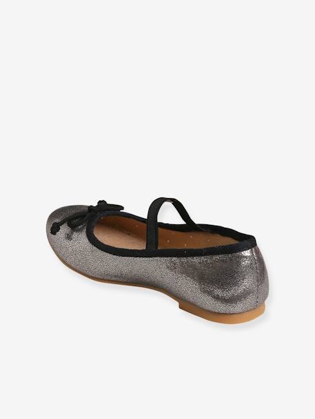 Ballerines irisées fille anthracite 3 - vertbaudet enfant 